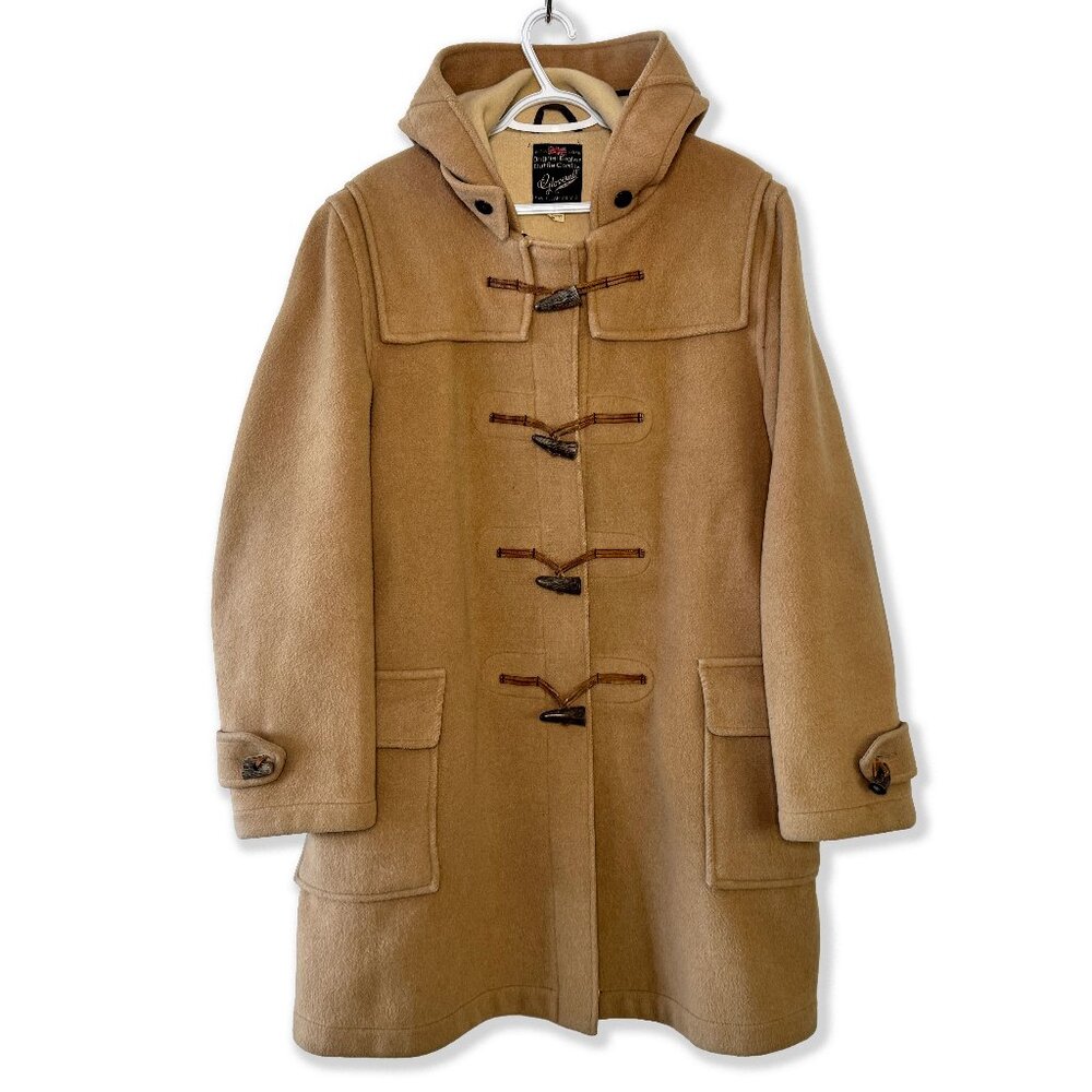 ***SOLD*** Vintage 70s Gloverall Men's Camel Wool Duffle Coat Made in England